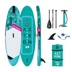 aztron lunar 99 aufblasbar sup board