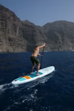 Moai 10'6 SUP-Board auf dem Wasser, Gefühl von Freiheit und Natur