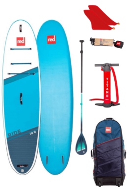 Red Paddle 10’6″ x 32″ Ride MSL CT SUP Board Paket