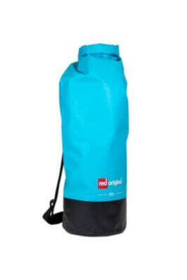 red paddle dry bag 30 liter blau