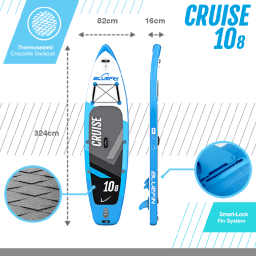 bluefin cruise 108 mit paddel