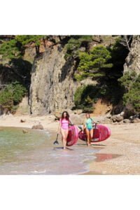 aqua marina coral aufblasbar sup board