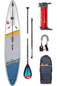 red paddle elite racing 126 sup board