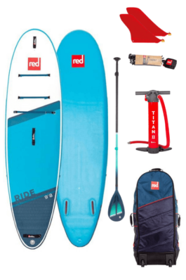 Red Paddle 9’8″ x 31″ Ride MSL CT Supboard Paket