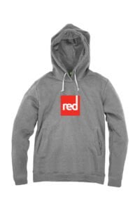 red paddle original grau red square kapuzenpullover