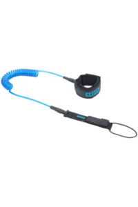 ion sup leash coiled ankle blau