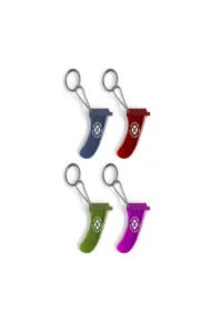 Devoted surf fin key ring